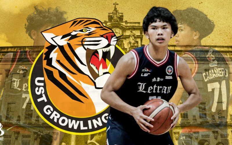 Former Tiger Cub Nickson Cabañero back in UST colors after title run with Letran