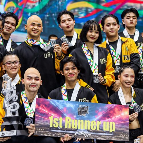 UST Prime bags back-to-back silver finishes in UAAP street dance