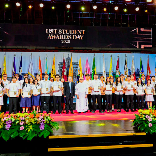 Artlets awardees more than double in 2026 UST Student Awards from previous year