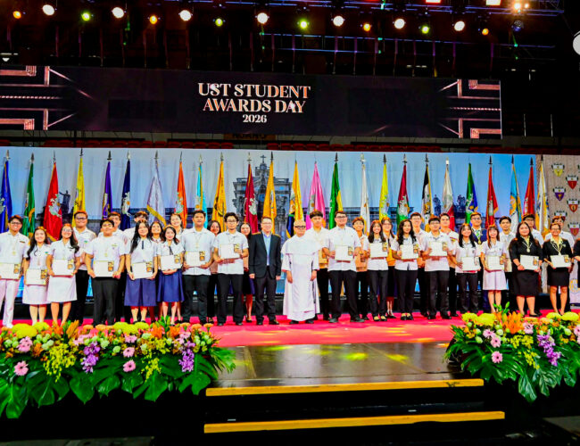 Artlets awardees more than double in 2026 UST Student Awards from previous year