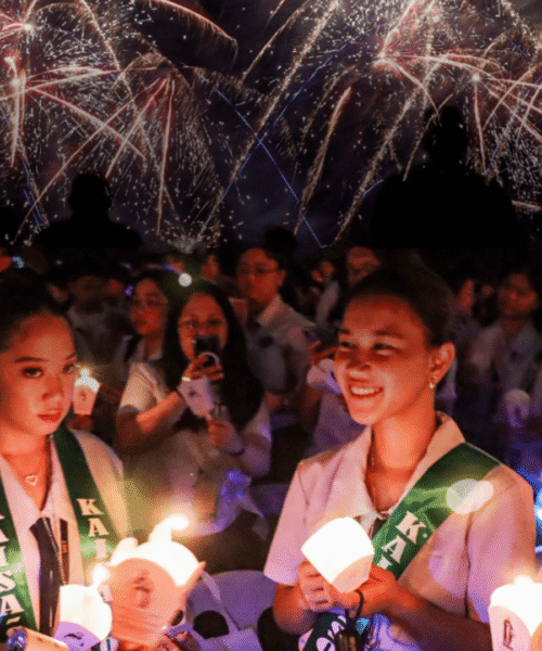 Graduating Thomasians perform final acts as students as they brace for uncertainties ahead