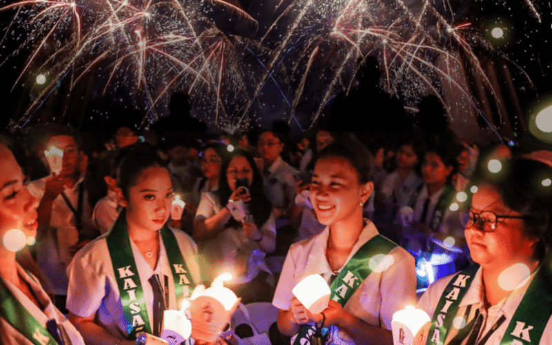 Graduating Thomasians perform final acts as students as they brace for uncertainties ahead