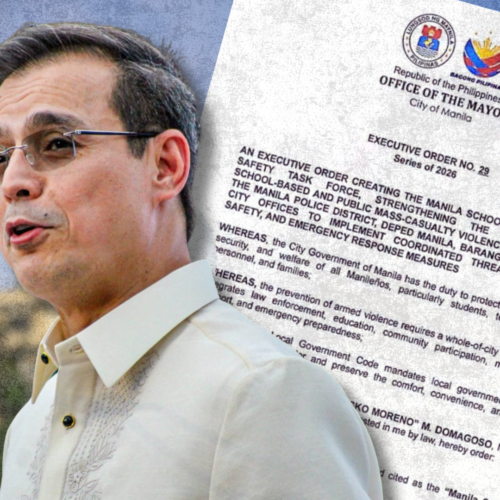 Isko signs executive order on strengthening Manila schools’ safety