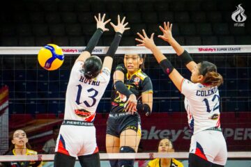 Golden Tigresses sweep Letran for third straight SSL win 