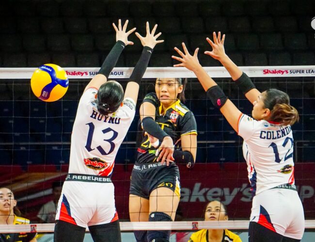Golden Tigresses sweep Letran for third straight SSL win 