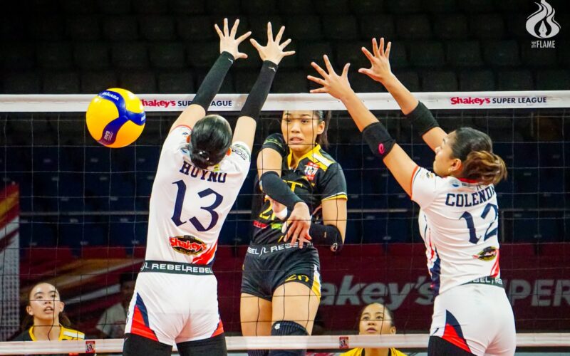 Golden Tigresses sweep Letran for third straight SSL win 