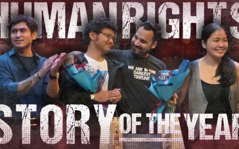 Human Rights Story of the Year: How a journalist uncovered his profession on stage