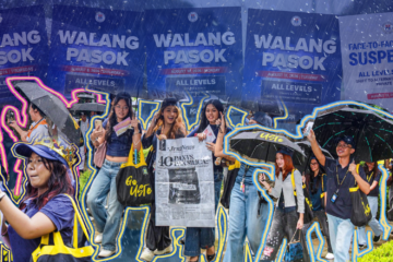 Monsoon rains cause delays but fail to dampen spirit of UST welcome rites