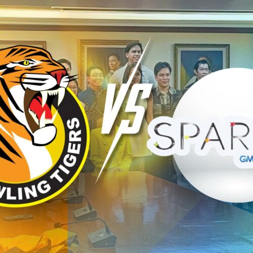 UST Growling Tigers, GMA Sparkle Artists face off in exhibition game for a cause
