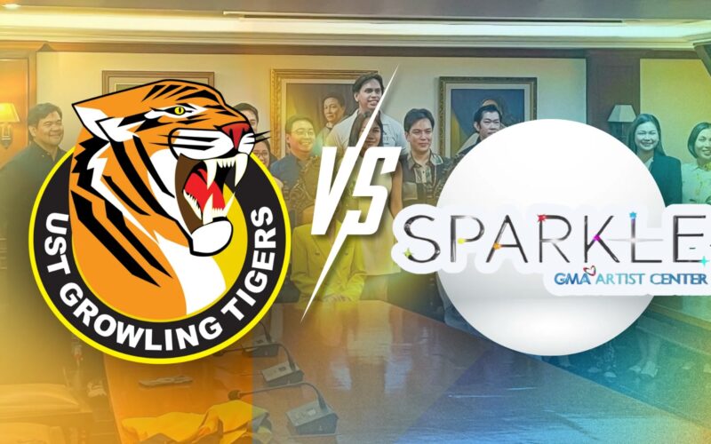 UST Growling Tigers, GMA Sparkle Artists face off in exhibition game for a cause