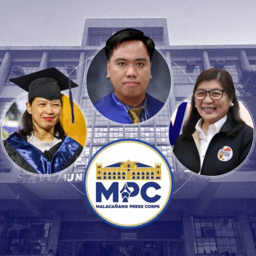 Three Artlets alumni elected officers of Malacañang Press Corps