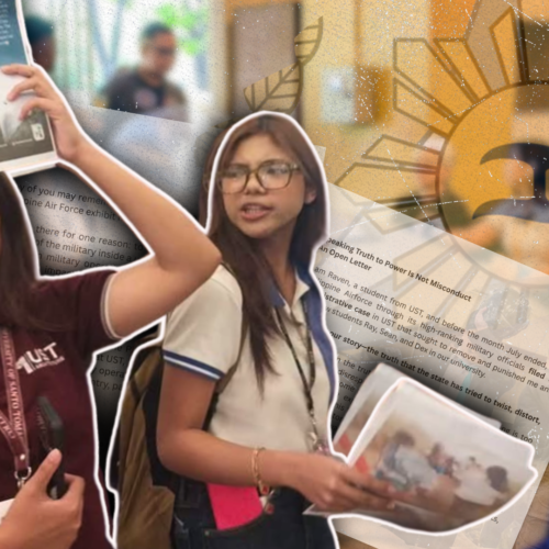 Artlets student slams PH Air Force for filing disciplinary case against Thomasian activists