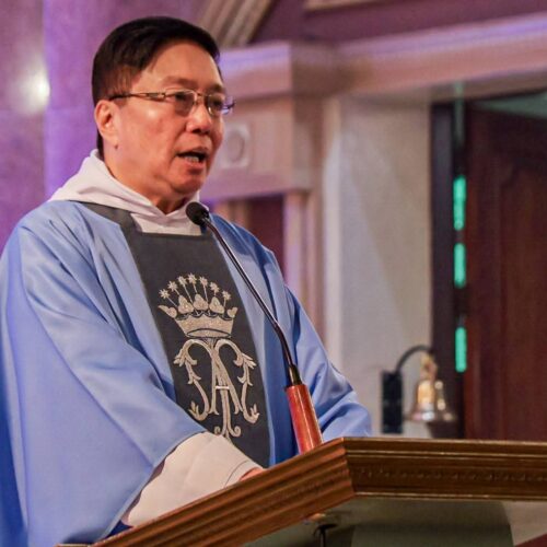 Emulate Mary’s ability to listen in the digital age, UST rector says