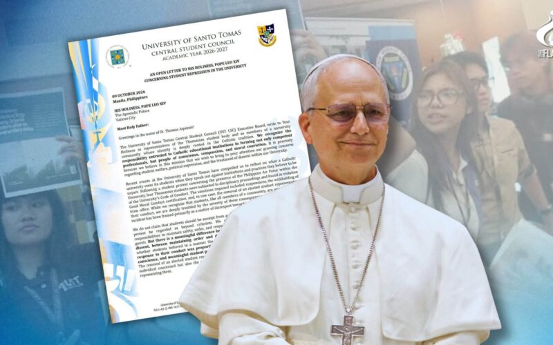 UST CSC appeals to Pope Leo XIV over sanctions vs. four Thomasian activists