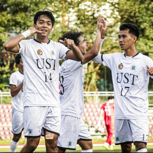 Balliner, Mariñas strike early goals to cruise past UE for second straight win