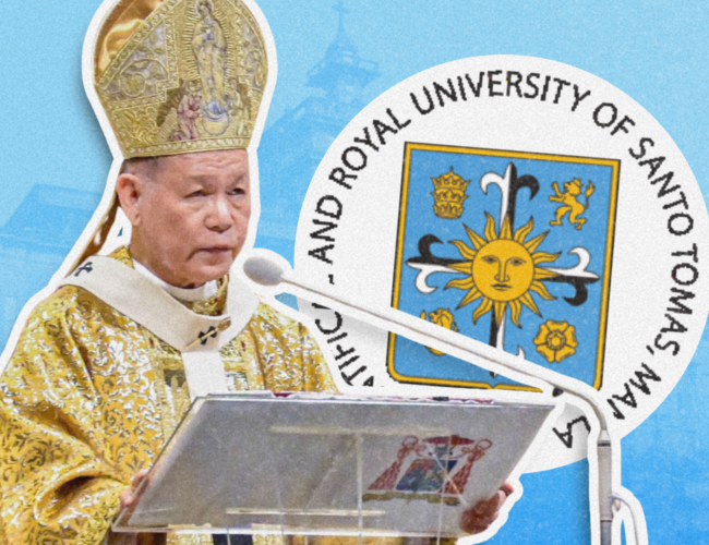 Manila Archbishop to receive honorary Doctor of Theology degree from UST