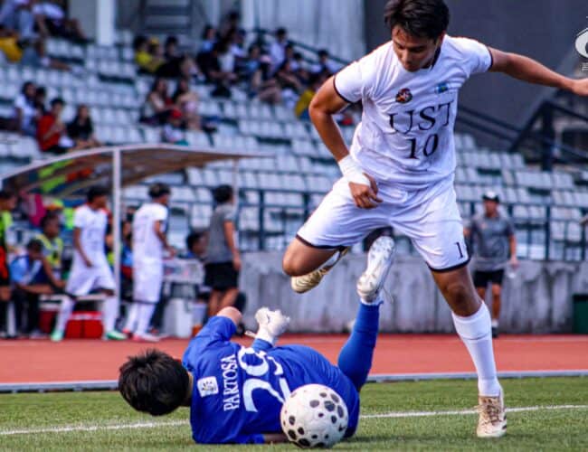 Golden Booters storm past Blue Eagles for first win