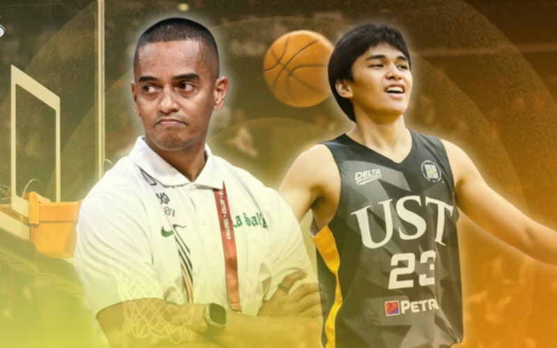 Rookie Charles Esteban downplays alleged tripping incident linked to La Salle coach Topex Robinson